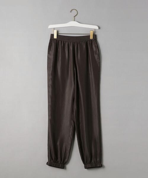 BEAUTY&YOUTH UNITED ARROWS（ビューティーアンドユースユナイテッドアローズ）の「BY キュプライージージョガー パンツ -ウォッシャブル-◆（その他パンツ・レディース・ベージュ/ダークブラウン・SMALL/MEDIUM）」の18枚目の写真