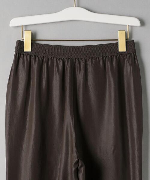 BEAUTY&YOUTH UNITED ARROWS（ビューティーアンドユースユナイテッドアローズ）の「BY キュプライージージョガー パンツ -ウォッシャブル-◆（その他パンツ・レディース・ベージュ/ダークブラウン・SMALL/MEDIUM）」の15枚目の写真