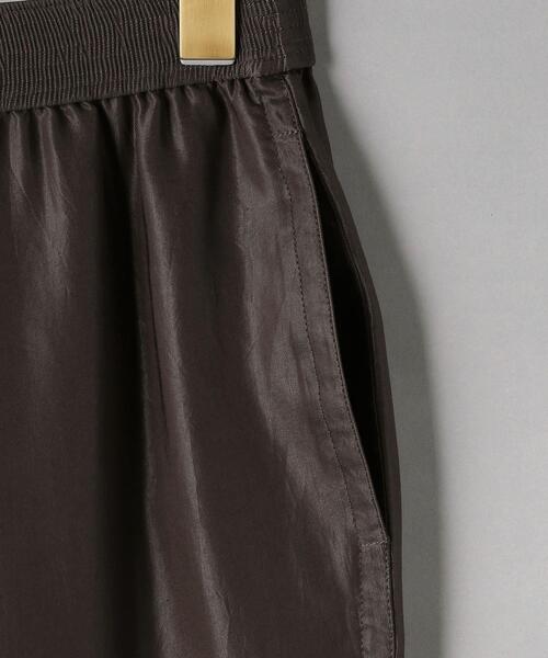 BEAUTY&YOUTH UNITED ARROWS（ビューティーアンドユースユナイテッドアローズ）の「BY キュプライージージョガー パンツ -ウォッシャブル-◆（その他パンツ・レディース・ベージュ/ダークブラウン・SMALL/MEDIUM）」の14枚目の写真