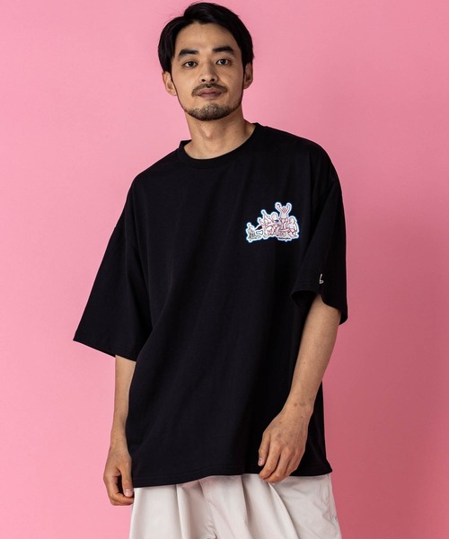 Mark Gonzales(マーク・ゴンザレス)の「Mark Gonzales(マーク ゴンザレス) グラフィックプリントハーフスリーブカットソー×5type(Tシャツ/カットソー・メンズ・ホワイト系1/ホワイト系2/ホワイト系3/ホワイト系4/ホワイト系5/ブラック系1/ブラック系2/ブラック系3/ブラック系4/ブラック系5・M/L/XL)」の7枚目の写真