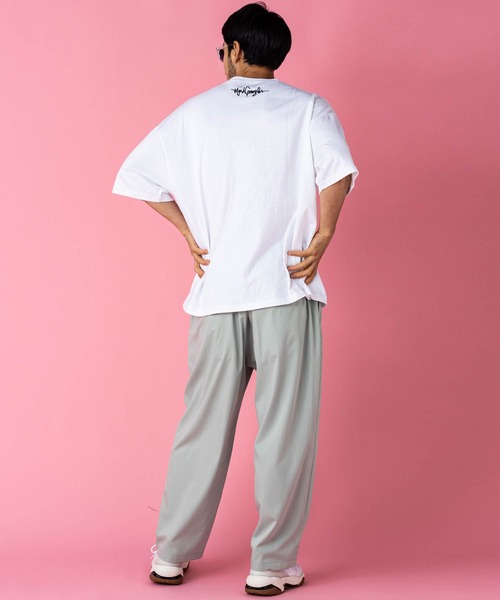 Mark Gonzales(マーク・ゴンザレス)の「Mark Gonzales(マーク ゴンザレス) グラフィックプリントハーフスリーブカットソー×5type(Tシャツ/カットソー・メンズ・ホワイト系1/ホワイト系2/ホワイト系3/ホワイト系4/ホワイト系5/ブラック系1/ブラック系2/ブラック系3/ブラック系4/ブラック系5・M/L/XL)」の12枚目の写真