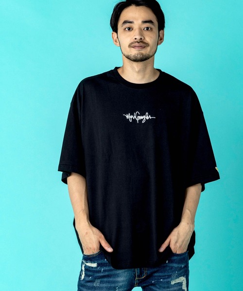 Mark Gonzales(マーク・ゴンザレス)の「Mark Gonzales(マーク ゴンザレス) グラフィックプリントハーフスリーブカットソー×5type(Tシャツ/カットソー・メンズ・ホワイト系1/ホワイト系2/ホワイト系3/ホワイト系4/ホワイト系5/ブラック系1/ブラック系2/ブラック系3/ブラック系4/ブラック系5・M/L/XL)」の14枚目の写真