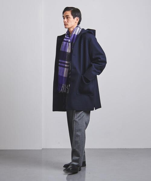 Joshua Ellis（ジョシュアエリス）の「＜Joshua Ellis（ジョシュア エリス）＞ プライマリ ブラックウォッチ 70*190†（マフラー・メンズ・オレンジ/パープル・FREE）」の18枚目の写真