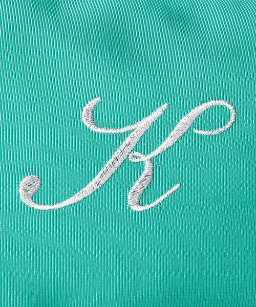 THE STATION STORE（ザ ステーション ストア）の「＜closet story（クローゼットストーリー）＞スクエア イニシャル ポーチ（ポーチ・レディース・ベージュ/ネイビー/ピンク/オレンジ/ケリー/コバルトブルー・FREE）」の15枚目の写真