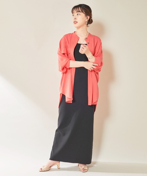 SHENERY（シーナリー）の「テンセルライクドルマンシャツ（シャツ/ブラウス・レディース・オフホワイト/カーキ/ピンク・FREE）」の11枚目の写真