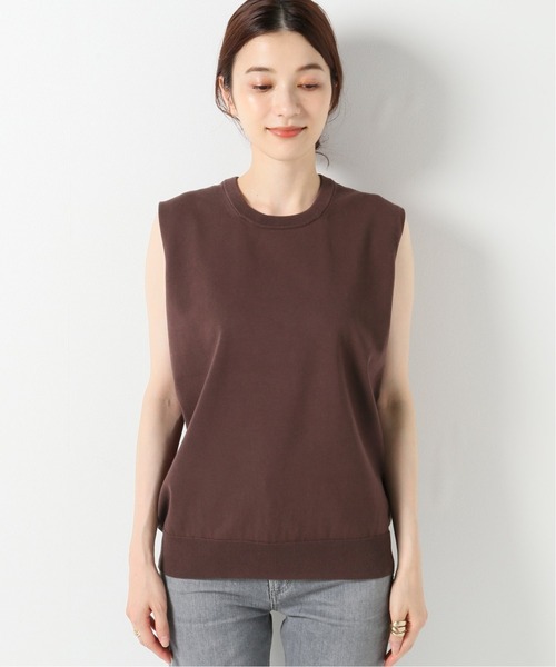 plage（プラージュ）の「Cotton crewneck プルオーバー◆（ニット/セーター・レディース・ブラウン/ベージュ・FREE）」の7枚目の写真