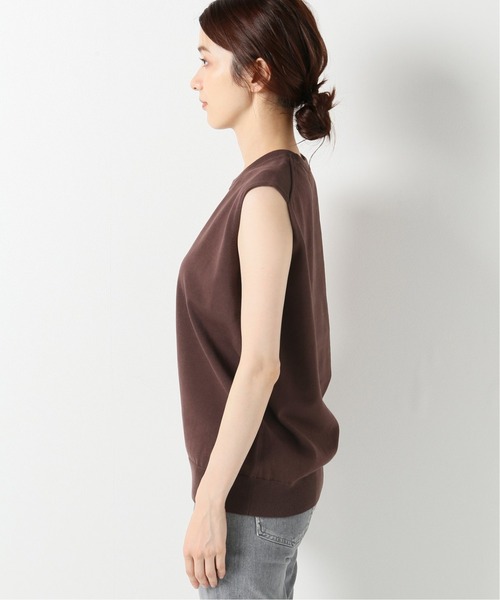 plage（プラージュ）の「Cotton crewneck プルオーバー◆（ニット/セーター・レディース・ブラウン/ベージュ・FREE）」の8枚目の写真