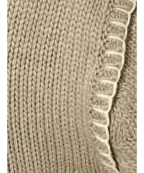 merry jenny（メリージェニー）の「ステッチ3wayリボンニットカーディガン（カーディガン/ボレロ・レディース・ブラック/アイボリー/ライトブラウン・FREE）」の15枚目の写真