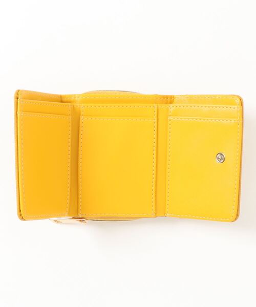 VENCEEXCHANGE（ヴァンスエクスチェンジ）の「【WEB限定】V字金具三つ折り財布（財布・レディース・ブラック/ワインレッド/その他32/その他31/マスタード・FREE）」の7枚目の写真