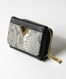 【WEB限定】V字金具三つ折り財布