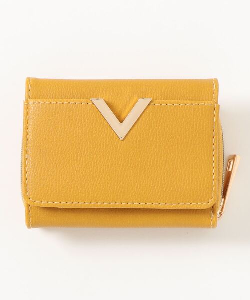 VENCEEXCHANGE（ヴァンスエクスチェンジ）の「【WEB限定】V字金具三つ折り財布（財布・レディース・ブラック/ワインレッド/その他32/その他31/マスタード・FREE）」の14枚目の写真