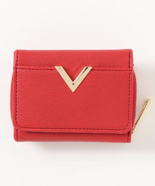 VENCEEXCHANGE（ヴァンスエクスチェンジ）の「【WEB限定】V字金具三つ折り財布（財布・レディース・ブラック/ワインレッド/その他32/その他31/マスタード・FREE）」の15枚目の写真