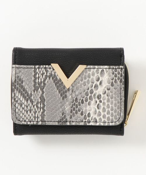 VENCEEXCHANGE（ヴァンスエクスチェンジ）の「【WEB限定】V字金具三つ折り財布（財布・レディース・ブラック/ワインレッド/その他32/その他31/マスタード・FREE）」の17枚目の写真