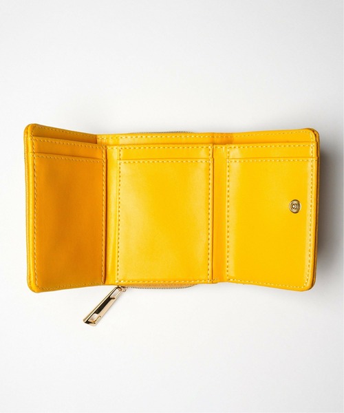 VENCEEXCHANGE（ヴァンスエクスチェンジ）の「【WEB限定】V字金具三つ折り財布（財布・レディース・ブラック/ワインレッド/その他32/その他31/マスタード・FREE）」の10枚目の写真