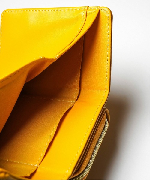 VENCEEXCHANGE（ヴァンスエクスチェンジ）の「【WEB限定】V字金具三つ折り財布（財布・レディース・ブラック/ワインレッド/その他32/その他31/マスタード・FREE）」の12枚目の写真