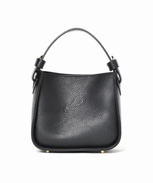 MARCO BIANCHINI（マルコビアンチーニ）の「BIANCHINI フトハンドルスクエアバッグ◆（ショルダーバッグ・レディース・ブラック/ベージュ/グリーン・FREE）」の6枚目の写真