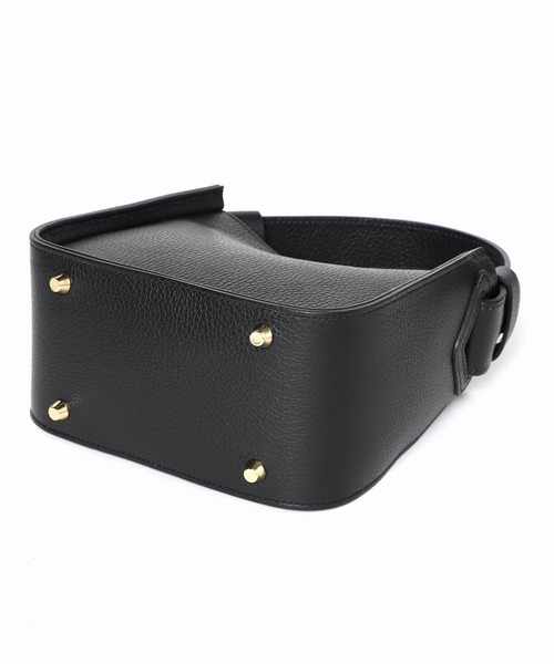 MARCO BIANCHINI（マルコビアンチーニ）の「BIANCHINI フトハンドルスクエアバッグ◆（ショルダーバッグ・レディース・ブラック/ベージュ/グリーン・FREE）」の13枚目の写真