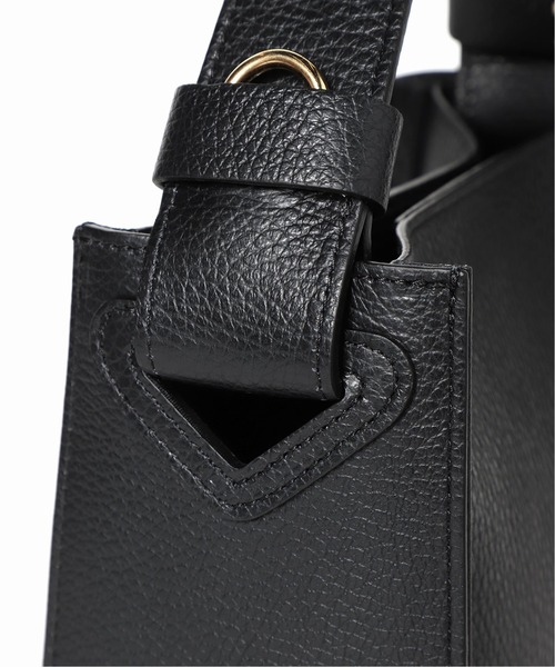 MARCO BIANCHINI（マルコビアンチーニ）の「BIANCHINI フトハンドルスクエアバッグ◆（ショルダーバッグ・レディース・ブラック/ベージュ/グリーン・FREE）」の22枚目の写真