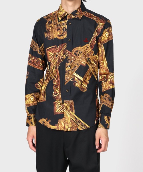 Vivienne Westwood MAN（ヴィヴィアンウエストウッドマン）の「“フレーム” クラシックシャツ【219030 7251】（シャツ/ブラウス・メンズ・ブラック・46/50/44/48）」の5枚目の写真