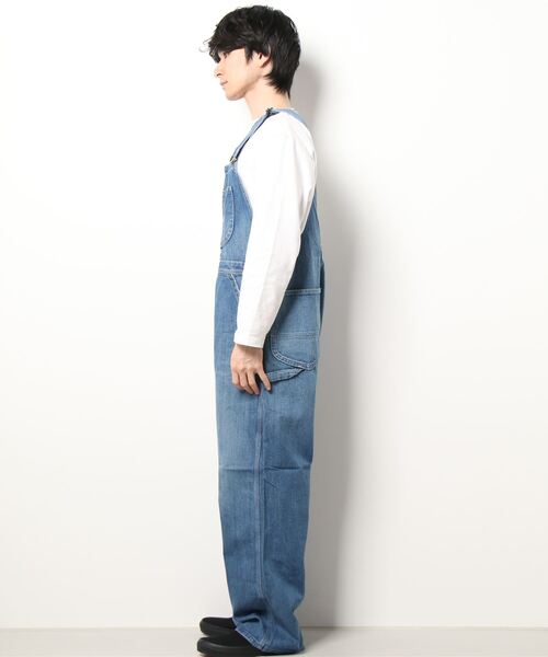 Lee（リー）の「Lee/リー/デニムオーバーオール/Overalls/LM7254