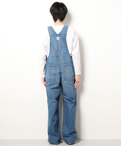 Lee（リー）の「Lee/リー/デニムオーバーオール/Overalls/LM7254