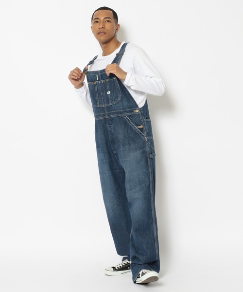 Lee（リー）の「Lee/リー/デニムオーバーオール/Overalls/LM7254