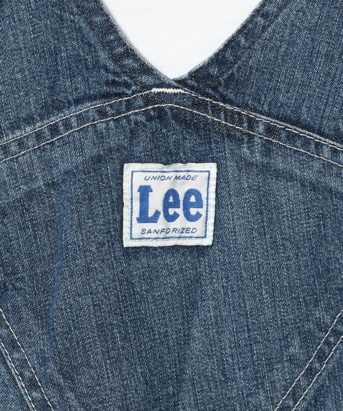 Lee（リー）の「Lee/リー/デニムオーバーオール/Overalls/LM7254（サロペット/オーバーオール・メンズ・ライトブルー/ブラック/キナリ/ライトインディゴブルー/その他/ブラウン・SMALL/MEDIUM/X-LARGE/X-SMALL/LARGE）」の14枚目の写真