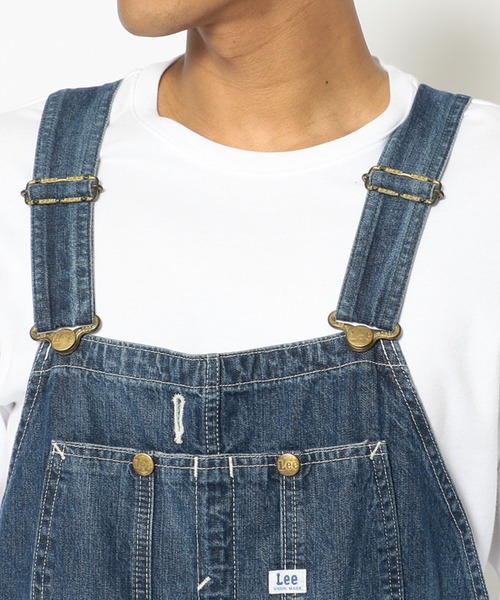 ⭐︎水通しのみ未着用⭐︎LeeリーオーバーオールサロペットLM7254 Lee 裾上げ無料 リー DUNGAREES ダンガリーズ オーバーオール