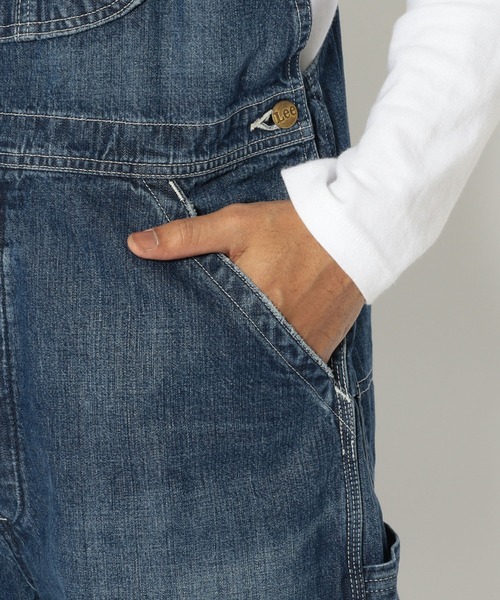 Lee（リー）の「Lee/リー/デニムオーバーオール/Overalls/LM7254（サロペット/オーバーオール・メンズ・ライトブルー/ブラック/キナリ/ライトインディゴブルー/その他/ブラウン・SMALL/MEDIUM/X-LARGE/X-SMALL/LARGE）」の17枚目の写真