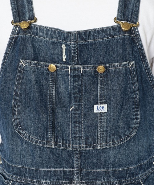 Lee（リー）の「Lee/リー/デニムオーバーオール/Overalls/LM7254（サロペット/オーバーオール・メンズ・ライトブルー/ブラック/キナリ/ライトインディゴブルー/その他/ブラウン・SMALL/MEDIUM/X-LARGE/X-SMALL/LARGE）」の11枚目の写真