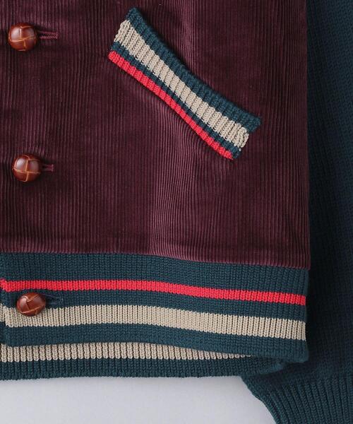 kolor（カラー）の「＜kolor（カラー）＞ コーデュロイ ブルゾン■■■（ブルゾン・メンズ・ワインレッド・1/3）」の5枚目の写真