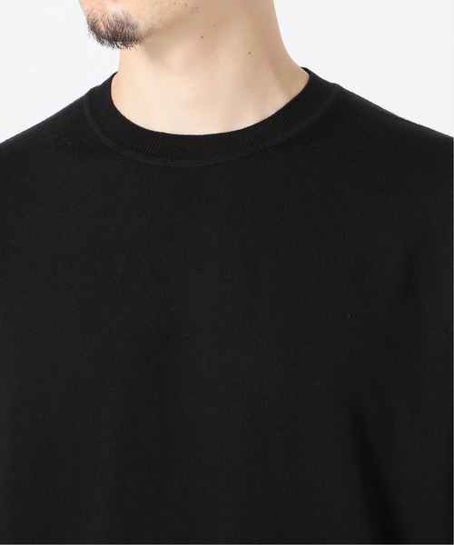 EDIFICE（エディフィス）の「16ゲージ クルーネック プルオーバーニット（ニット/セーター・メンズ・ライトグレー/ブラック/コバルトブルー/ブラウン系その他/ストーン/ホワイト×ホワイト/ブラウン/ブルー/ネイビー・SMALL/MEDIUM/LARGE/X-LARGE/FREE）」の22枚目の写真