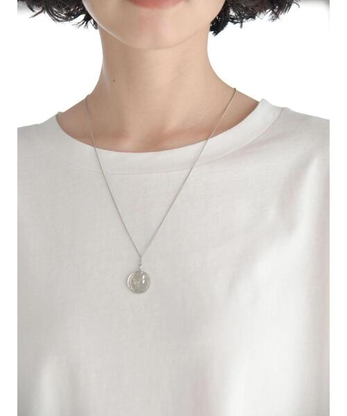 AMERICAN HOLIC（アメリカンホリック）の「サイドスリットカットチュニック（Tシャツ/カットソー・レディース・オフホワイト/ブラック/マスタード/モカ・L/M）」の17枚目の写真