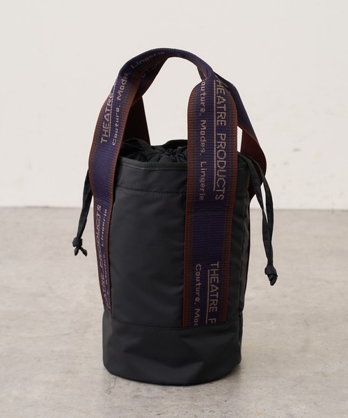 THEATRE PRODUCTS(シアタープロダクツ)の「【WEB限定】THEATRE PRODUCTS ナイロンバケツバッグ(ハンドバッグ・レディース・ブラック/パープル/ブラウン・FREE)」の13枚目の写真