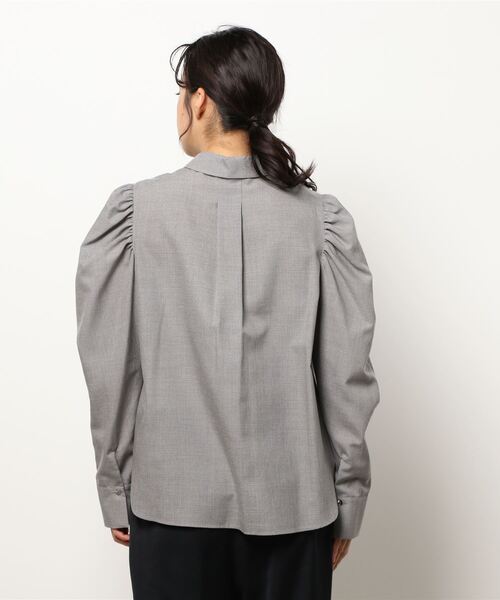 IENA（イエナ）の「GRYポイントスリーブシャツブラウス（シャツ/ブラウス・レディース・チャコールグレー・FREE）」の8枚目の写真