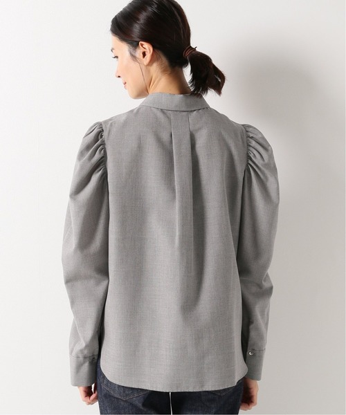 IENA（イエナ）の「GRYポイントスリーブシャツブラウス（シャツ/ブラウス・レディース・チャコールグレー・FREE）」の18枚目の写真