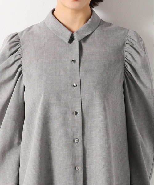 IENA（イエナ）の「GRYポイントスリーブシャツブラウス（シャツ/ブラウス・レディース・チャコールグレー・FREE）」の16枚目の写真