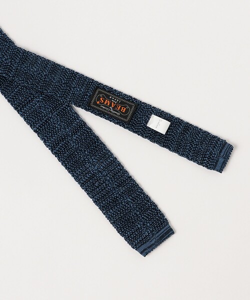 BEAMS PLUS（ビームスプラス）の「Knit Tie Silk Grandrelle（ネクタイ・メンズ・ブラック/グリーン/レッド/ブルー系その他4/ブラウン・ONE SIZE）」の8枚目の写真