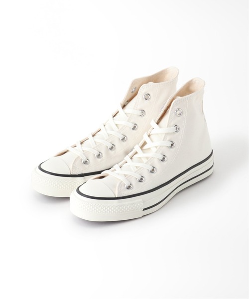 CONVERSE（コンバース）の「【CONVERSE/コンバース】キャンバスオールスターJ HI：スニーカー（スニーカー・レディース・ホワイト/ブラック・23.5cm/24cm/24.5cm/23cm）」の2枚目の写真