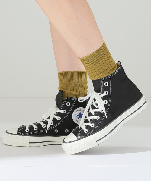 CONVERSE（コンバース）の「【CONVERSE/コンバース】キャンバスオールスターJ HI：スニーカー（スニーカー・レディース・ホワイト/ブラック・23.5cm/24cm/24.5cm/23cm）」の17枚目の写真