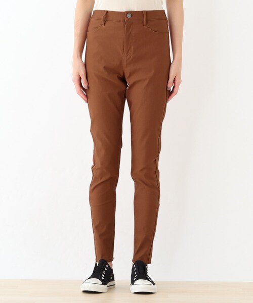 SHOO・LA・RUE(シューラルー)の「◆【SS-4L】ストレッチ裏起毛スキニーパンツ(その他パンツ・レディース・ブラック/ベージュ/オリーブ/レンガ・10/01/02/03/04/05/06)」の8枚目の写真