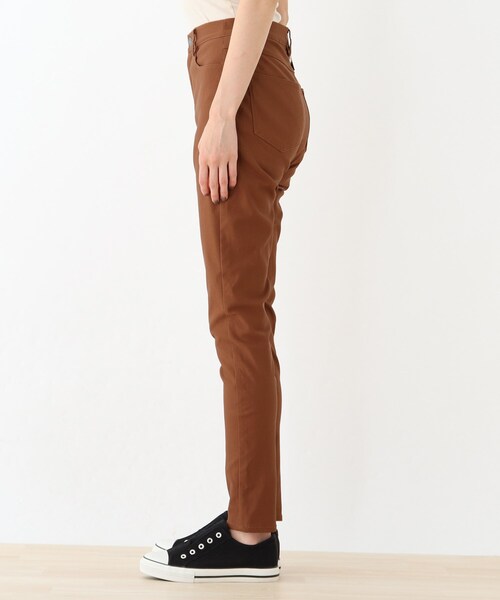 SHOO・LA・RUE(シューラルー)の「◆【SS-4L】ストレッチ裏起毛スキニーパンツ(その他パンツ・レディース・ブラック/ベージュ/オリーブ/レンガ・10/01/02/03/04/05/06)」の5枚目の写真