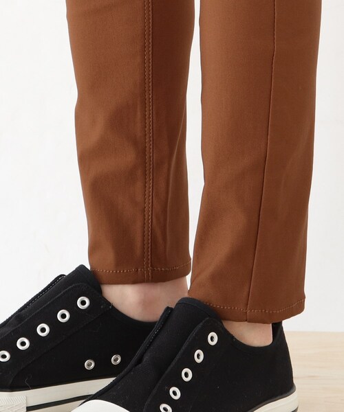 SHOO・LA・RUE(シューラルー)の「◆【SS-4L】ストレッチ裏起毛スキニーパンツ(その他パンツ・レディース・ブラック/ベージュ/オリーブ/レンガ・10/01/02/03/04/05/06)」の11枚目の写真