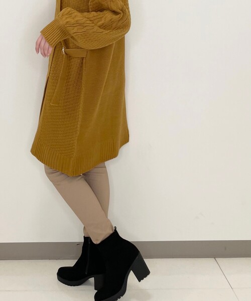 SHOO・LA・RUE(シューラルー)の「◆【SS-4L】ストレッチ裏起毛スキニーパンツ(その他パンツ・レディース・ブラック/ベージュ/オリーブ/レンガ・10/01/02/03/04/05/06)」の16枚目の写真