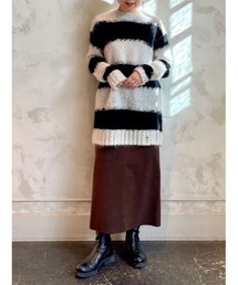 BEARDSLEY | スエードタイトスカート(スカート)