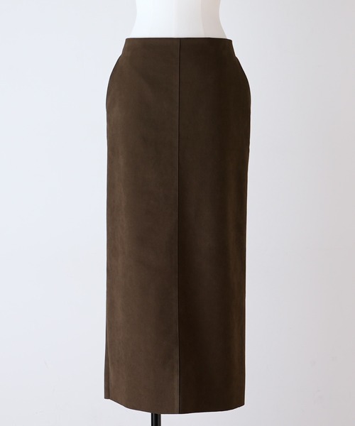 BEARDSLEY(ビアズリー)の「スエードタイトスカート(スカート・レディース・ブラウン/カーキ・FREE)」の16枚目の写真