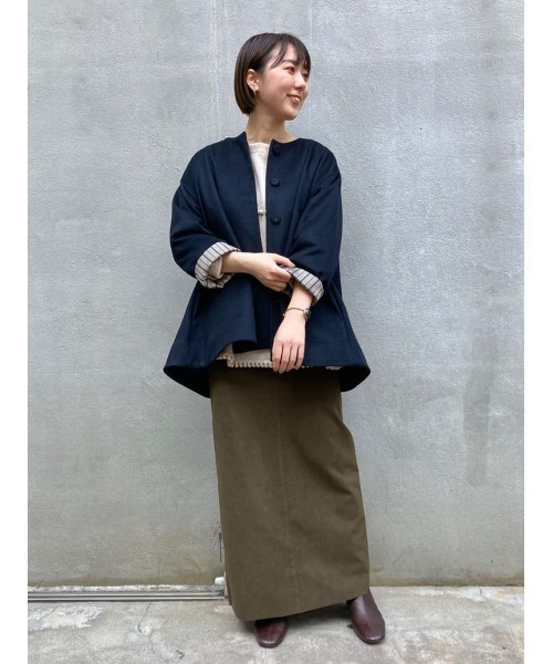 BEARDSLEY(ビアズリー)の「スエードタイトスカート(スカート・レディース・ブラウン/カーキ・FREE)」の19枚目の写真