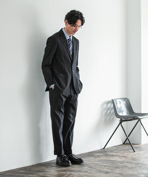 RING JACKET（リングジャケット）の「Salon de GW/キモウＴＲジャケット/216156（テーラードジャケット・メンズ・グレー系その他6/ブラウン系その他6/ネイビー・LARGE/MEDIUM/X-LARGE/SMALL）」の17枚目の写真