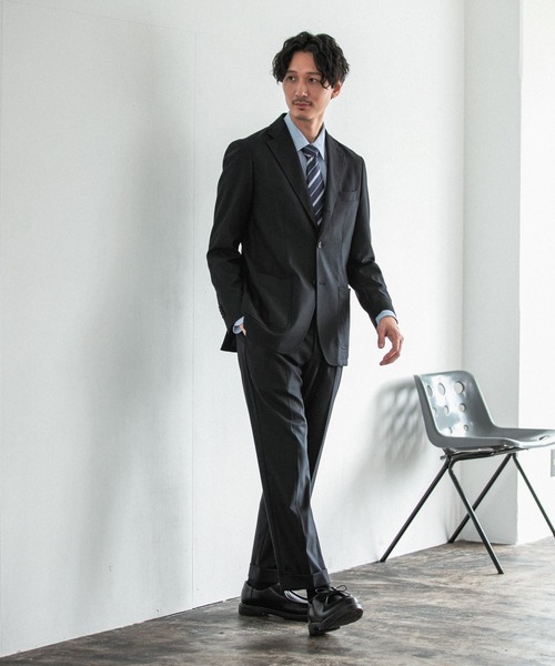 RING JACKET（リングジャケット）の「Salon de GW/キモウＴＲジャケット/216156（テーラードジャケット・メンズ・グレー系その他6/ブラウン系その他6/ネイビー・LARGE/MEDIUM/X-LARGE/SMALL）」の12枚目の写真