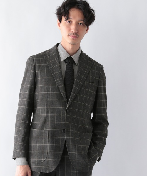 RING JACKET（リングジャケット）の「Salon de GW/キモウＴＲジャケット/216156（テーラードジャケット・メンズ・グレー系その他6/ブラウン系その他6/ネイビー・LARGE/MEDIUM/X-LARGE/SMALL）」の22枚目の写真